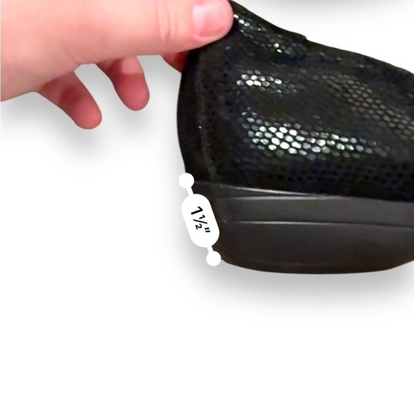 Dansko Farah Black Leather Lizard Reptile Embossed‎ Slip On Loafers Clogs Sz 41 - Picture 15 of 15